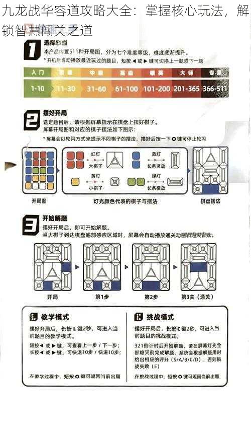 九龙战华容道攻略大全：掌握核心玩法，解锁智慧闯关之道