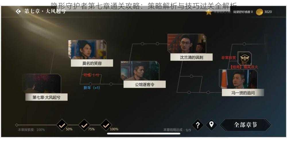 隐形守护者第七章通关攻略：策略解析与技巧过关全解析